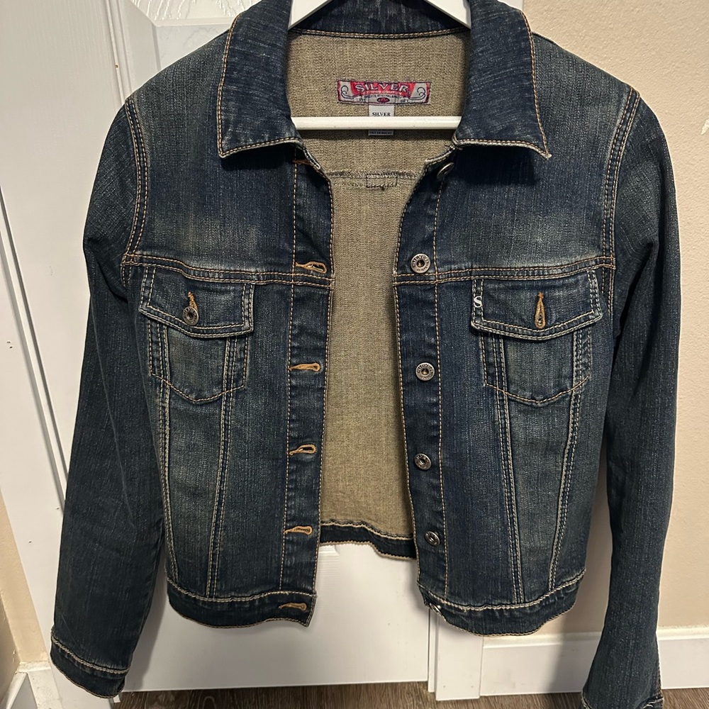Silver Jeans Classic Denim Jacket